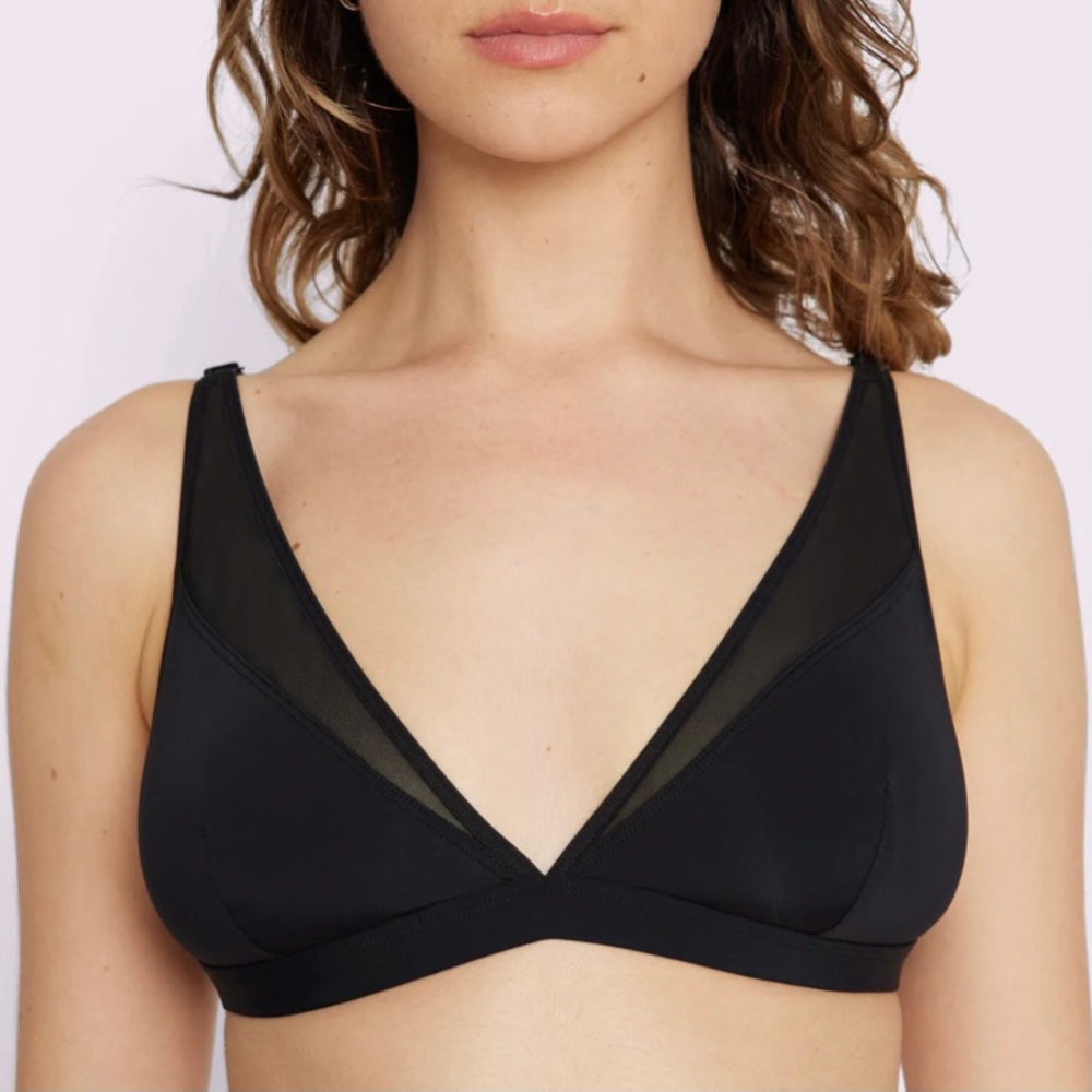 Parade Mesh Bralette Black Small